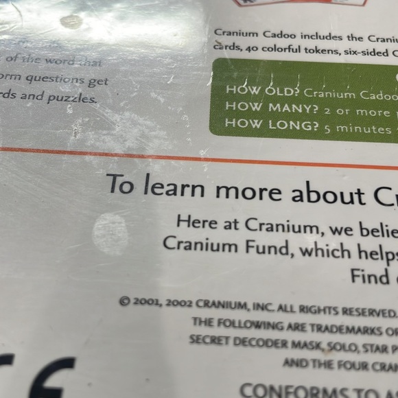 Cranium Cadoo best toy award game of the year ages 7+ Two or more players - Picture 6 of 6